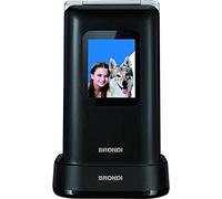 Brondi Amico Prezioso 4,5 cm (1.77") Nero, Metallico Telefono cellulare basico