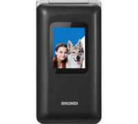 Brondi Amico Prezioso 4,5 cm (1.77") Nero, Metallico Telefono cellulare basico