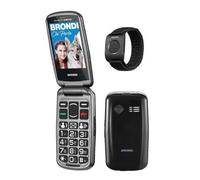 Brondi BRONDISICUROPL cellulare 7,11 cm (2.8'') 82 g Nero Telefono con Brondi