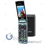 BRONDI AMICO SINCERO+ CELLULARE SENIOR TASTI GRANDI RETROILLUMINATI SOS NERO