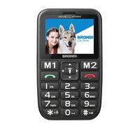 Brondi Telefono cellulare senior Amico Stiloso (Nero)