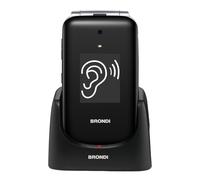 Brondi Amico Supervoice 7,11 cm (2.8") Nero Telefono per anziani