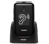 Brondi Amico Supervoice 7,11 cm (2.8") Nero Telefono per anziani