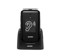 Amico Supervoice 2.8'''' Dual Sim Black Silver Senior Phone