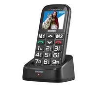 Brondi Amico Unico+ Ds Telefono Cellulare con Grandi Tasti Nero