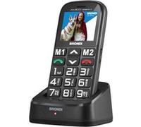Brondi Amico Unico+ Ds Telefono Cellulare con Grandi Tasti Nero