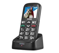 BRONDI AMICO UNICO PLUS NERO, CELLULARE CON TASTI GRANDI, DUAL SIM, SCH 10282030