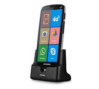 Brondi Amico XS unlocked - 8 GB Smartphone Dual Sim, Connettore reversibile Type-C, Android 10, Nero, 5.0"