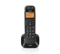 Brondi Bravo Bright Nero Cordless ECO DECT con Vivavoce e Memoria 20 Numeri