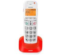 Brondi Bravo Bright Telefono DECT Rosso Identificatore di chiamata