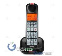 BRONDI BRAVO MOON TELEFONO CORDLESS SINGOLO GRANDE DISPLAY RETROILLUMINATO NERO