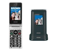 Brondi Cellulare 2G Gprs AMICO Prezioso Black metal