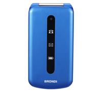 Brondi Cellulare 2G Gprs PRESIDENT Dual SIM Blue metal