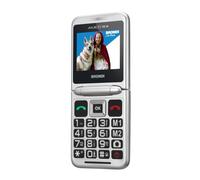 Brondi AMICO TUO 4G 6,1 cm (2.4") Nero, Metallico Telefono per anziani
