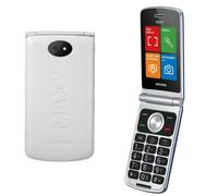 Cellulare 2G Gprs MAXY Dual SIM White 10283001