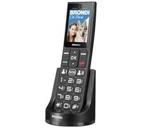 BRONDI - Cellulare Senior Amico Fidato Duos Colore: Black