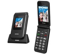 BRONDI AMICO SPECIALE 4G TELEFONO CELLULARE - NERO METAL