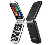 Brondi Cellulare Stone+ Clamshell Dual Sim 24 Gsm Quadri Band Nero