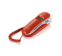 Brondi Kenoby Cid Rosso/Bianco Telefono Corded Lcd