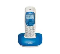 Brondi Nice Telefono Cordless, Bianco/Blu