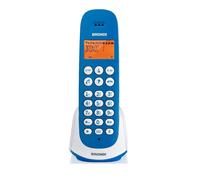 Brondi Cordless Telefono Adara Blu con Display Retroilluminato