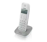 Brondi Gala Telefono DECT Identificatore di chiamata Grigio, Bianco