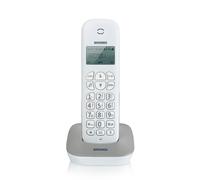 Brondi Gala Telefono DECT Identificatore di chiamata Grigio, Bianco