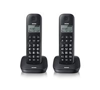 TELEFONO CORDLESS BRONDI GALA TWIN 10273810 Nero DECT display alfanum. ID chiamate