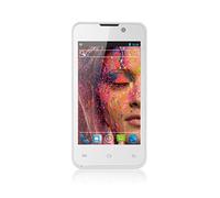 Luxuri 4 White Dual Sim Display 4 pollici Dual Core RAM 512 MB Storage 4GB + slot microSD 3G Bluetooth Wifi Fotocamera Doppia 8MP / 2MP Android 4.2.2 Jelly Bean