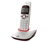 Brondi NICE DECT Identificatore di chiamata Rosso, Bianco