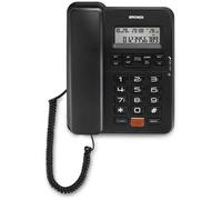 Brondi Office Desk Telefono Fisso con Display LCD 12 cifre Vivavoce colore Nero