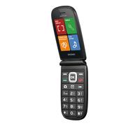 Brondi Raptor 7,11 cm (2.8") 106 g Nero, Metallico Telefono per anzian