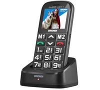 Brondi Amico Unico 4,57 cm (1.8'') Nero Telefono di livello base Brondi