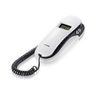 BRONDI Telefono analogico a gondola KENOBY CID colore bianco/grigio Brondi