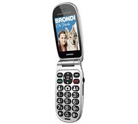 Brondi Telefono Cellulare AMICO COMFORT nero opaco