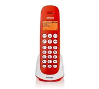 Brondi TELEFONO CORDLESS ADARA (10273842) BIANCO/ROSSO