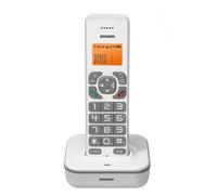 TELEFONO CORDLESS BRONDI BRAVO STAR - TASTI GRANDI e VIVAVOCE - Bianco