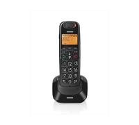 BRONDI - Telefono Dect Bravo Bright Cordless con Identificatore di Chiamata e Vivavoce Colore Nero
