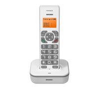 Brondi Telefono DECT Cordless Bravo Star Grigio e Bianco con display LCD