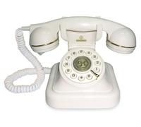 BRONDI VINTAGE 20 (BIANCO) - TELEFONO CORDED - DESIGN RETRO