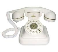 Brondi Vintage 20 Telefono Fisso, Bianco