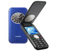 BRONDI WINDOW 2 DISPLAY 2'' DUAL SIM TORCIA BLUE METAL