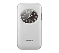 BRONDI WINDOW 2 SILVER METAL, CELLULARE A CONCHIGLIA CON DOPPIO DISPLAY 10282042