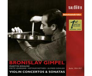 Bronislaw Gimpel Bronislav Gimpel: Violin Concertos & Sonatas (CD) Album