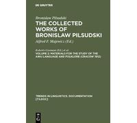 Bronislaw Pilsu Materials for the Study of the Ainu Language (Copertina rigida)
