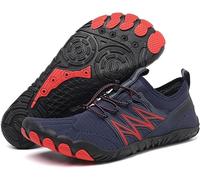 Bronoir Barefoot Shoes, Bronoir Air Barefoot Shoes, Minimalist Running Cross Training Shoe, Men Women Trail Running Shoe (Color : Blue, Size : 6 Women/5 Men)