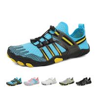 Bronoir Skin PRO con Rame, Scarpe a Piedi Nudi universali con Messa a Terra, Scarpe a Piedi Nudi Unisex Leggere e Traspiranti Antiscivolo(Blue,40 EU)