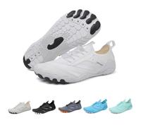 Bronoir Skin PRO con Rame - Scarpe a Piedi Nudi universali con Messa a Terra, Scarpe a Piedi Nudi Unisex Leggere e Antiscivolo, comode(White,39 EU)