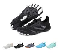 Bronoir Skin PRO con Rame - Scarpe a Piedi Nudi universali con Messa a Terra, Scarpe a Piedi Nudi Unisex Leggere e Antiscivolo, comode(Black,45 EU)