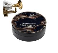 Bronze Cleaner - 1.9 Inches Paste Brass Cleanerr, Non-Scratch Copper Cleaner | Anti Tarnish Copper Metal Protector, Tarnish Remover + Instruments Antique Home Care Use